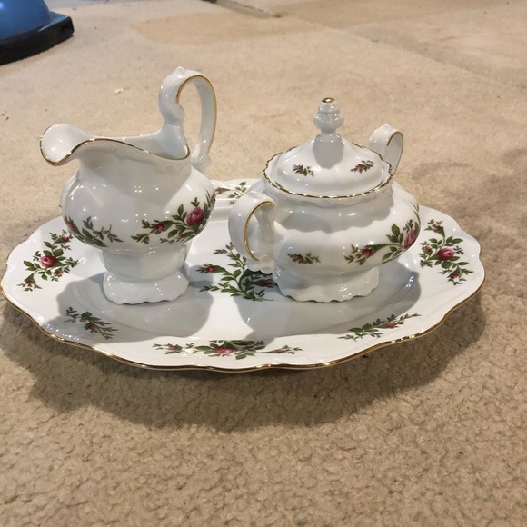 Elegant rose Tea Set with Gold Accents vintage Johann Haviland - Picture 7 of 11